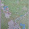 Halbe Heidesee Mahningsee Teurow Oderiner See Fischluch – Original-Meßtischblatt/Landkarte der NVA / N-33-136-C-b-4