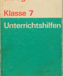 Biologie Klasse 7  Unterrichtshilfen