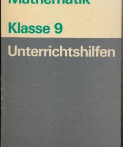 Mathematik Klasse 9  Unterrichtshilfen