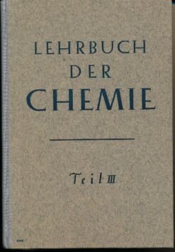 Lehrbuch der Chemie  Teil III