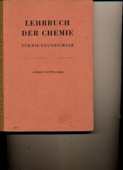 Lehrbuch der Chemie für die Grundschule  8.Schuljahr