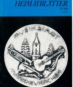 Vogtländische  Heimatblätter  3 und 4/1984; 5/1985