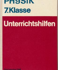 Physik 7.Klasse Unterrichtshilfen