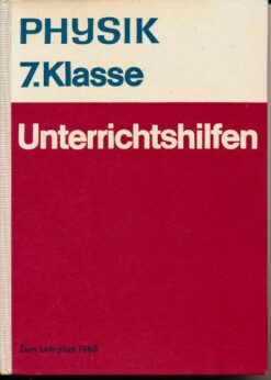 Physik 7.Klasse Unterrichtshilfen