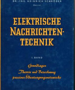 Elektrische Nachrichtentechnik  I.Band