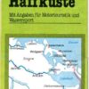 Touristenkarte Usedom Haffküste