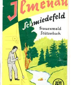 Wander- und Wintersportkarte Ilmenau – mit Schmiedefeld, Frauenwald, Stützerbach