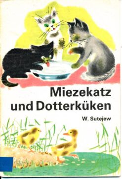 Miezekatz und Dotterküken