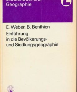 Einführung in die Bevölkerungs- und Siedlungsgeographie