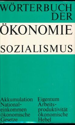 Wörterbuch der Ökonomie Sozialismus