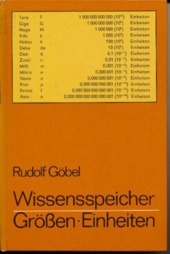 Wissensspeicher Größen – Einheiten
