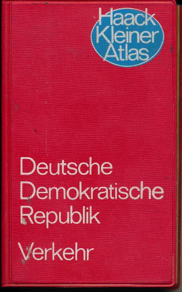 shop.ddrbuch.de DDR-Buch; Haack Kleiner Atlas; farbig; Inhalt: Textteil; Verzeichnis der Karten und Legenden