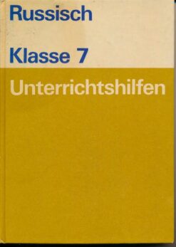 Russisch Klasse 7 Unterrichtshilfen