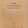 Beiträge zum Literaturunterricht für das 10. Schuljahr DDR Lehrbuch