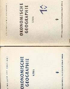Ökonomische Geographie I. Und II. Teil Lehrhefte DDR-Lehrbuch