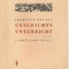 Lehrbuch für den Geschichtsunterricht 6. Schuljahr I.Teil