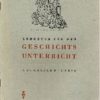 Lehrbuch für den Geschichtsunterricht 7. Schuljahr I.Teil