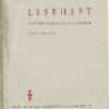 Leseheft für das siebente Schuljahr Dritter Teil Lehrbuch DDR