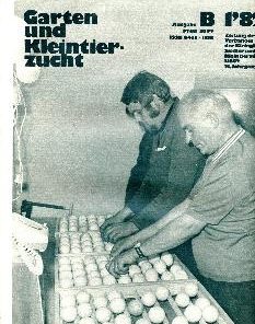Garten- und Kleintierzucht 1982 B-Ausgabe Hefte 1+2 DDR-Zeitschrift