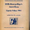 DDR-Rassegeflügel-Ausstellung Lipsia-Schau 1966 Katalog zur Ausstellung