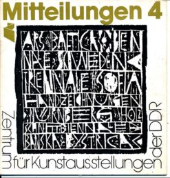 Malerei Zeichnungen Fotografie Galerie Oben Chemnitz 1991