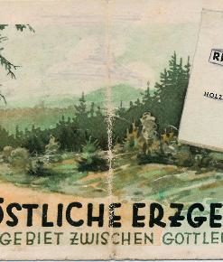 Das östliche Erzgebirge – kleiner Faltplan