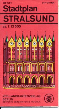 Stadtplan Stralsund DDR