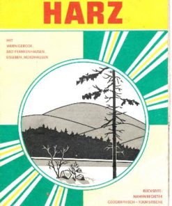 Touristenkarte Harz