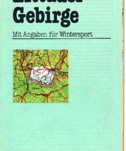 Wanderkarte Zittauer Gebirge DDR