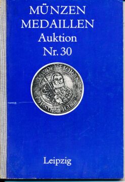 Münzen Medaillen Auktion Nr.30 Leipzig DDR 1978