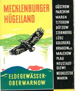 Mecklenburger Hügelland Wasser- und Wandersportkarte