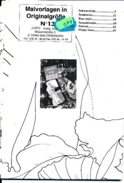 5 Bögen Malvorlagen Malen auf Seide florale Muster Sonnenuntergang usw