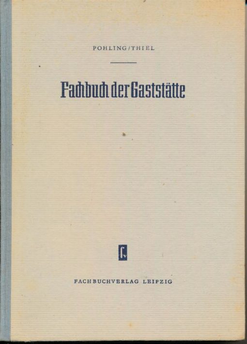 Fachbuch der Gaststätte