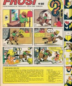 Frösi 1980 Heft 9 Kinderzeitschrift DDR Fröhlich sein und singen