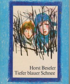 Tiefer blauer Schnee