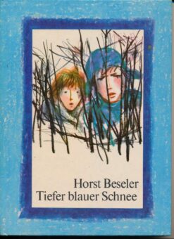 Tiefer blauer Schnee