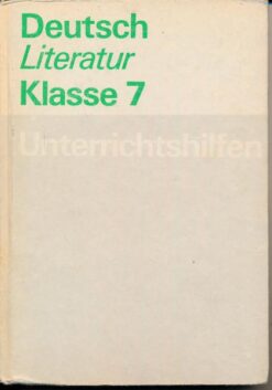 Deutsch Literatur Klasse 7 Unterrichtshilfen
