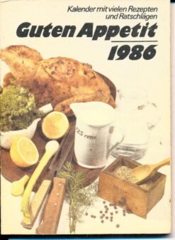 Guten Appetit 1986 Kalender DDR