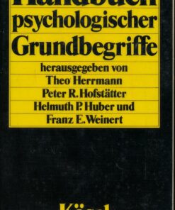 Handbuch psychologischer Grundbegriffe