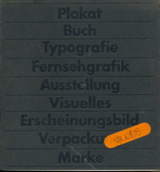 Visuell 78 – Katalog – Kunstausstellung Berliner Gebrauchsgrafiker