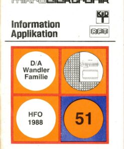 D/A Wandler-Familie HFO 1988 Information Applikation