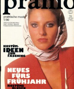 Pramo 1990 Heft 1 Mode Zeitschrift DDR