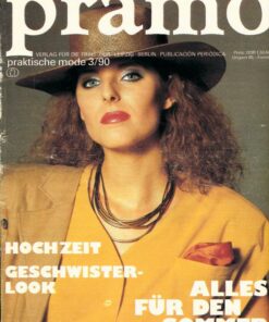 Pramo 1990 Heft 3 Mode Zeitschrift DDR