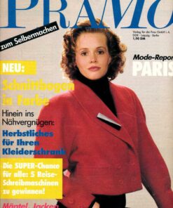 Pramo 1990 Heft 9 Mode Zeitschrift DDR