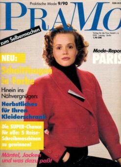 Pramo 1990 Heft 9 Mode Zeitschrift DDR