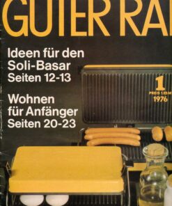 Guter Rat 1976 Heft 4 Ratgeberzeitschrift DDR