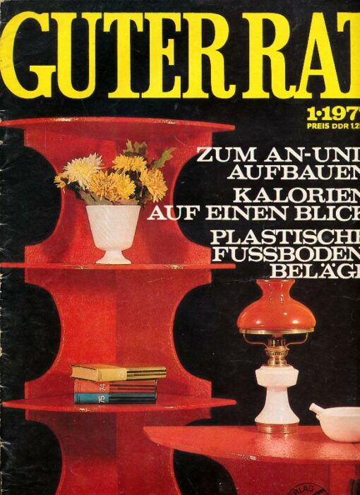Guter Rat 1977 Heft 1 Ratgeberzeitschrift DDR