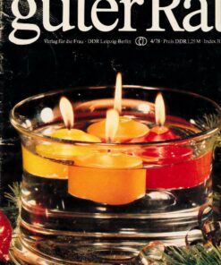 Guter Rat 1978 Heft 4 Ratgeberzeitschrift DDR