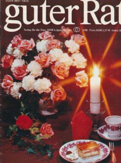 Guter Rat 1980 Heft 1 Ratgeberzeitschrift DDR