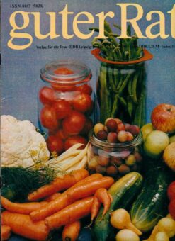 Guter Rat 1980 Heft 2 Ratgeberzeitschrift DDR